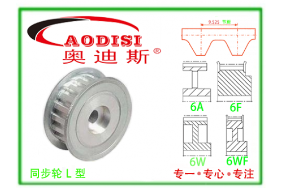 L075直孔同步帶輪